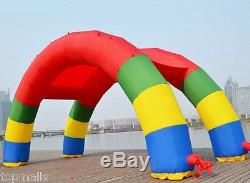 Discount Twin Arches 26ft13ft D=8M/26ft Inflatable Rainbow Arch