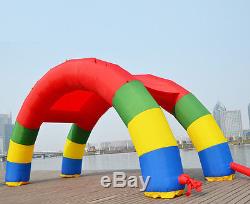 Discount Twin Arches 26ft13ft D=8M/26ft inflatable Rainbow arch Advertising