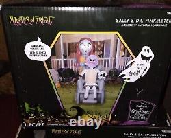 Disney 7-ft The Nightmare Before Christmas Dr. Finkelstein and Sally Inflatable