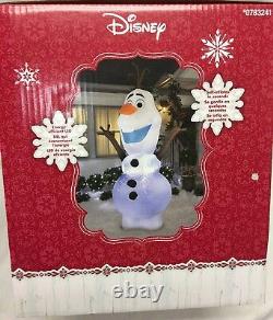 Disney 9.5Ft Frozen Olaf with Swirling Light Airblown Inflatable Christmas Holiday