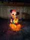 Disney Airblown Micky Mouse With Pluto Self Inflating With Lights 5ft Mint