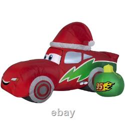 Disney Cars 3 Airblown Lightning McQueen 6' Christmas Lawn Inflatable New