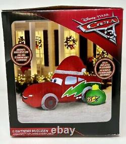 Disney Cars 3 Airblown Lightning McQueen 6' Christmas Lawn Inflatable New