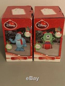 Disney Christmas 3.5 Lighted Monsters Inc MIKE & SULLY Airblown Inflatable NEW