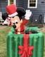 Disney Gemmy Mickey Minnie Mouse Animated Light Up Christmas Inflatable Works