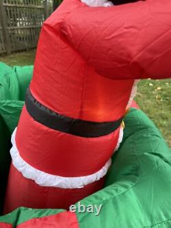 Disney Gemmy Mickey Minnie Mouse Animated Light Up Christmas Inflatable WORKS Disney Gemmy Mickey Minnie Mouse Animated Light Up Christmas Inflatable WORKS
