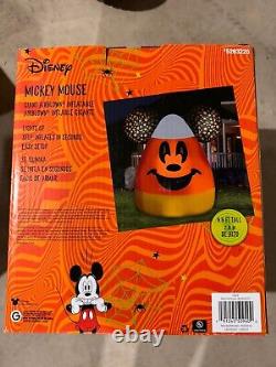 Disney Halloween Mickey Mouse Candy Corn 9.5 FT Inflatable Light Up New 2023