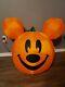 Disney Halloween Mickey Mouse Jack Lantern Pumpkin Inflatable Air Blown Gemmy
