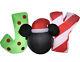 Disney Joy Mickey Mouse Christmas Airblown Inflatable Outdoor Decoration
