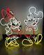 Disney Magic Holiday Lighted Minnie & Mickey Mouse Neon Sign Led 2.6ft 0785237
