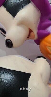 Disney Mickey & Minnie Mouse Halloween Blow Mold Gemmy 2022 Some Damage? B