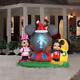 Disney Mickey & Minnie Mouse Panoramic Projection Christmas Airblown Inflatable