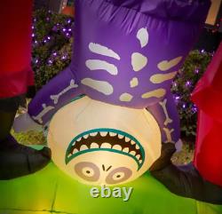 Disney NBC Lock Shock Barrel Halloween Airblown Inflatable Yard Decor Gemmy 6ft