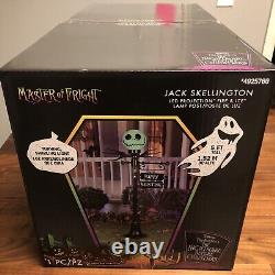 Disney Nightmare Before Christmas 5' Jack Fire/Ice LED Projection Lamp Post Hall