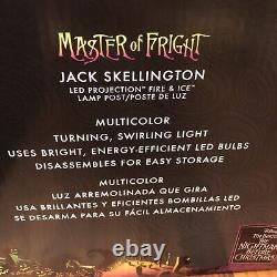 Disney Nightmare Before Christmas 5' Jack Fire/Ice LED Projection Lamp Post Hall