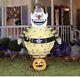 Disney Nightmare Before Christmas Clown 6' Airblown Inflatable Jack Oogie Gemmy