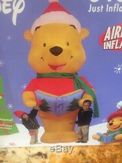 Disney Pooh Bear Airblown Inflatable Gemmy 2003 Bnib Christmas Never Opened