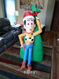 Disney Woody Toy Story Christmas Airblown Inflatable Prototype