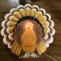 Don Featherstone Union Plastic Blow Mold Turkey Thanksgiving Made In USA