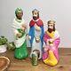 Empire Christmas Blow Molds The 3 Wise Men Nativity Withlights 18 23 Rare Size