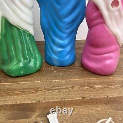 EMPIRE Christmas Blow Molds THE 3 WISE MEN Nativity withLights 18 23 Rare Size