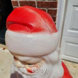 EMPIRE SANTA CLAUS TOY BAG Blow Mold 46 Christmas VINTAGE Excellent Condition