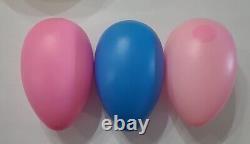 Easter Eggs Blow Mold Grand Venture 1998 General Foam No Name Vintage Lot of 8 B