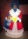 Empire Dickens Caroler Woman/girl Blow Mold Christmas Holiday Yard Decoration