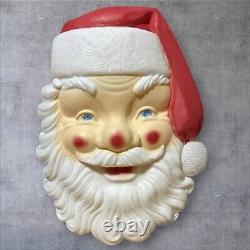 Empire Illuminated 36 Giant Outdoor Blow Mold Santa Face Vintage