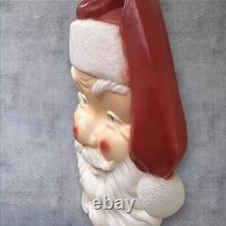 Empire Illuminated 36 Giant Outdoor Blow Mold Santa Face Vintage