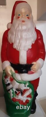 Empire Santa Claus Blow Mold 48 Green Toy Sack Xmas Lighted (Local Pickup Only) Empire Santa Claus Blow Mold 48 Green Toy Sack Xmas Lighted (Local Pickup Only)