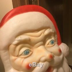 Empire Santa Face Huge Blowmold