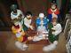 Empire Vintage Blow Mold Nativity Set, 10 Piece Indoor, Outdoor. 23 Tall