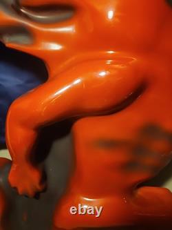 Fireball Whiskey Dragon Promo Bar Sign Display Blow Mold Mancave Statue 33x30 Fireball Whiskey Dragon Promo Bar Sign Display Blow Mold Mancave Statue 33x30