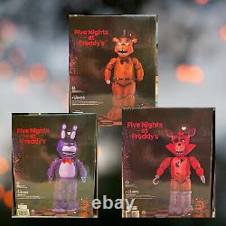 Five 5 Nights at Freddy's Halloween Inflatable's Set of Three Freddy Bonnie Foxy