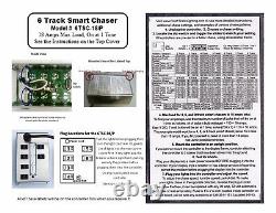 Flash Track Lighting 6 Track Smart Chaser Light Controller