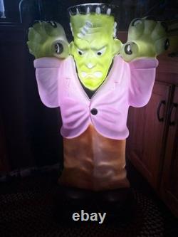 Frankenstein Monster Halloween Blow Mold Vintage Lighted 36 Made By Empire Frankenstein Monster Halloween Blow Mold Vintage Lighted 36 Made By Empire