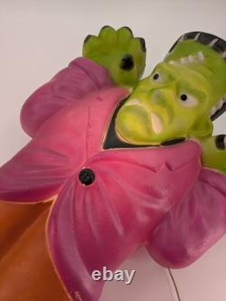 Frankie Needs A Home! Lrg 36 Empire Frankenstein Halloween Blow Mold Frankie Needs A Home! Lrg 36 Empire Frankenstein Halloween Blow Mold