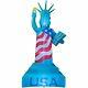 Fraser Hill Farm Fhinamstlib121-l 12-ft. Tall Statue Of Liberty Outdoor Blow