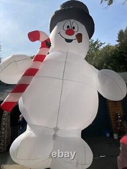 Frosty The Snowman Giant 18 Foot Inflatable, Good To Excellent Condition