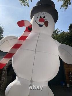 Frosty The Snowman Giant 18 Foot Inflatable, Good To Excellent Condition