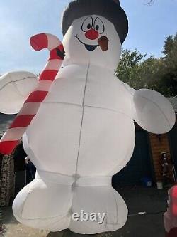 Frosty The Snowman Giant 18 Foot Inflatable, Good To Excellent Condition