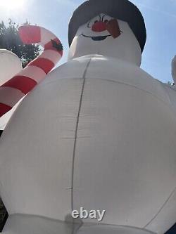 Frosty The Snowman Giant 18 Foot Inflatable, Good To Excellent Condition