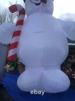 Frosty The Snowman Giant 18 Ft INFLATABLE LIGHT SHOW, New