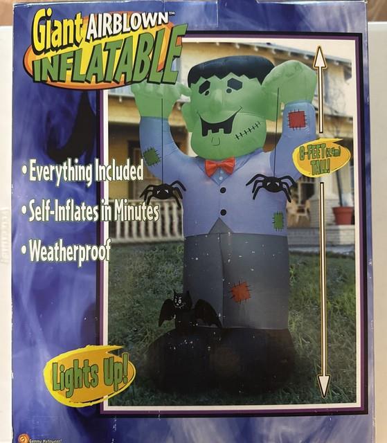 Gemmy 8 Feet Giant Airblown Inflatable Monster Halloween Rare