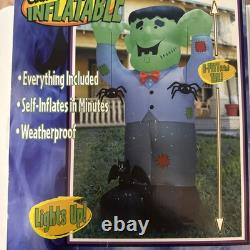 GEMMY 8 Feet Giant Airblown Inflatable Monster Halloween Rare GEMMY 8 Feet Giant Airblown Inflatable Monster Halloween Rare