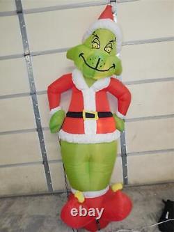 GEMMY Dr. Seuss 8' Giant The Grinch and Max Airblown Inflatable Christmas(OJD17)