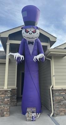 GEMMY Haunted Living HUGE 16FT Airblown REAPER LED Halloween INFLATABLE WithBOX