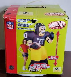 GEMMY PITTSBURGH STEELERS Airblown Inflatable Football Player 8ft Tall NFL