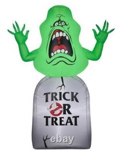 GHOSTBUSTERS STAY PUFT & SLIMER 5ft. Airblown Halloween Inflatables FREE SHIP
